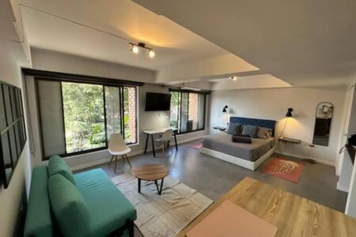 Centrico Apartaestudio En El Parque De Poblado Medellin